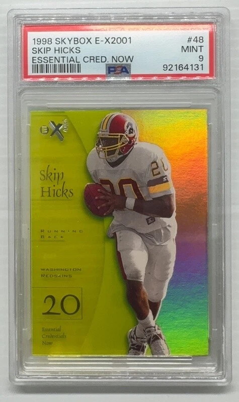 Skip Hicks Skybox E-X2001 #48 Essential Credentials Now