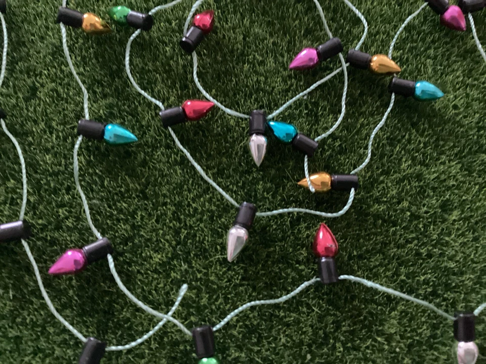 Christmas Fairy Lights 35 x Non Electric Bulbs for 1:12 Scale Dolls House 1 Mt. - Image 2 of 3