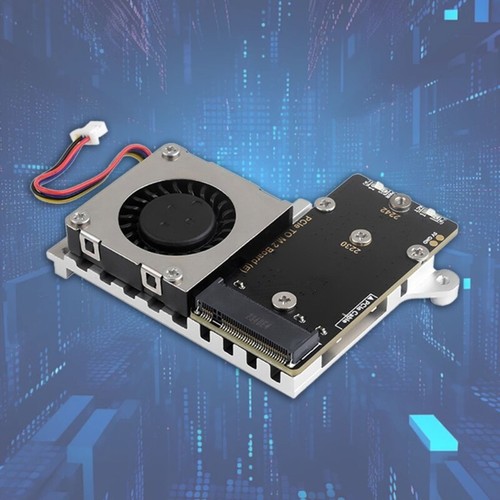 High Speed PCIe to M.2 NVMe SSD Adapter for Raspberry Pi 5 - Afbeelding 2 van 8