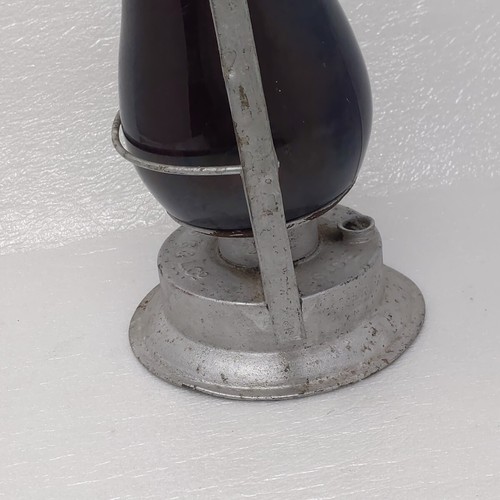 Rare Antique Tin Tubular S.G. & L. Co Lever Lift No.0 Lantern Red GlassGlobe - Picture 14 of 14