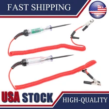 2 Digital Electric Voltage Circuit Tester Automotive Test Light Car Truck 6-24V