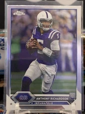 ANTHONY RICHARDSON 2024 Topps Chrome Composite #3 True Rookie Colts TZ 7W