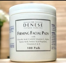Dr. Denese Advanced Firming Facial Pads - 100 Count SEALED