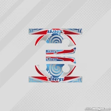 ENERGY CORSE STYLE IAME X30 HEAD STICKER KIT - KARTING - JakeDesigns