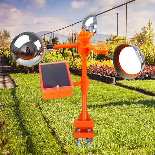 Solar-Vogelschreck-Abwehrgerät 360-Grad-Reflexion für den Garten- - Bild 4 von 11