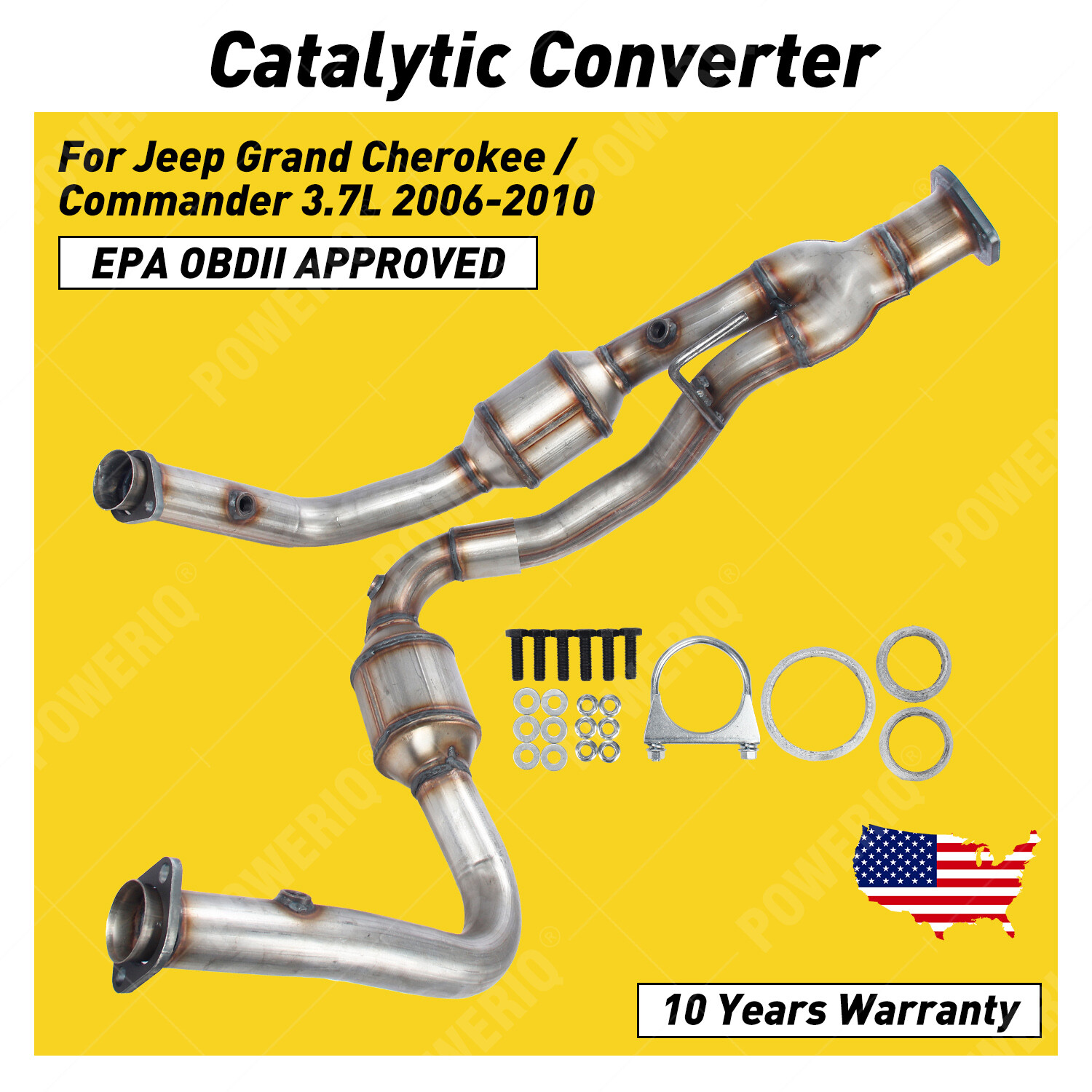 For 2005 2006 2007 2008 2009 2010 Jeep Grand Cherokee Catalytic