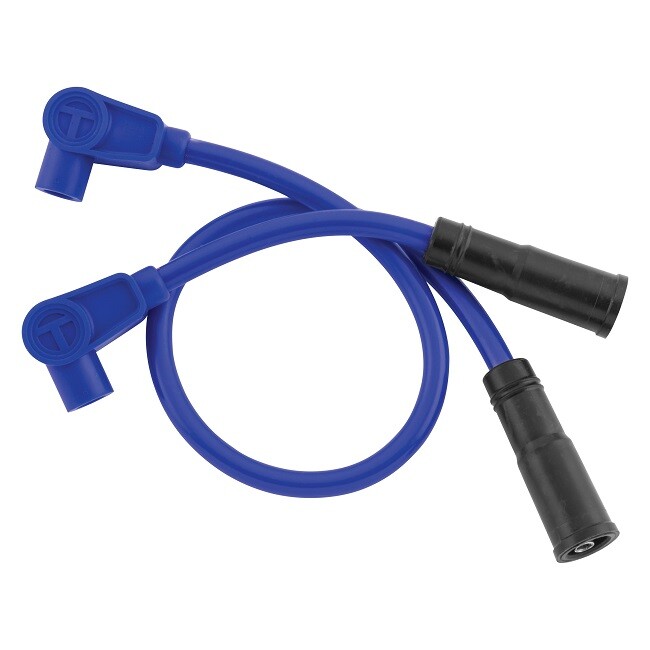 Blue Sumax Thundervolt 8.2mm Ignition Spark Plug Wires 18+ Harley