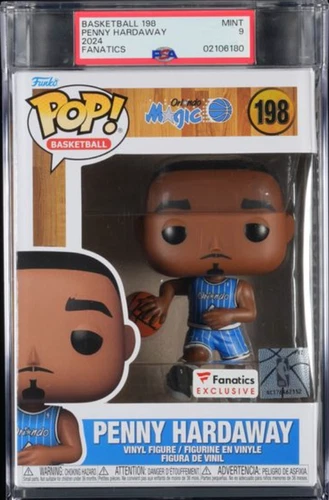 Penny Hardaway Basketball 198 Fanatics Funko Pop! Exclusive PSA 9 MINT