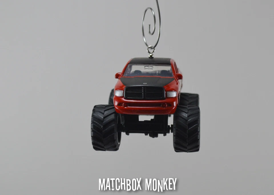 ¡NUEVO! Dodge Ram 1500 2003 camioneta pickup cabina extendida 1/64 adorno navideño personalizado Foto 3 de 4