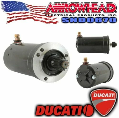 Motores de arranque y relés para motos Ducati