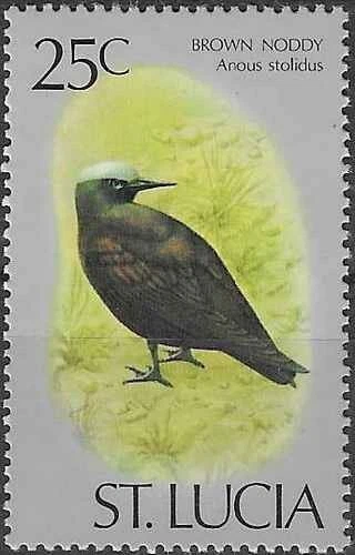Timbre Oiseaux Ste Lucie 395 ** (72744ER) - Photo 1/1
