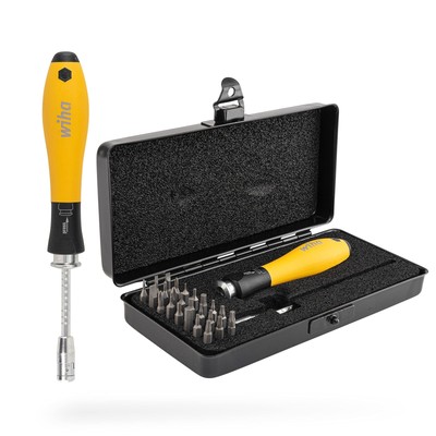 WIHA BIT SET SYSTEM 4 ESD GEMI SCHT 26-TLG. Neu