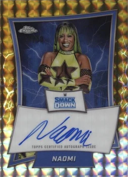 2025 Topps Chrome WWE - Naomi #BBA-NAO for sale | eBay