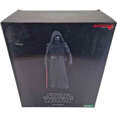 Kotobukiya Star Wars Artfx+1/10th Scale KYLO REN Pre-painted Model kit F3