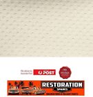 <!--F#f_0-->HOLDEN HK HT HG panel van OFF WHITE CREAM GOLF BALL ROOF HOOD LINING (5E)<!--F/-->