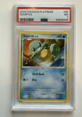 Squirtle graded PSA 7 for sale on eBay
