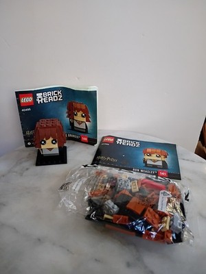 Lego Brick Headz Harry Potter - Hermione Granger & Ron Weasley #40495 Lot Bundle