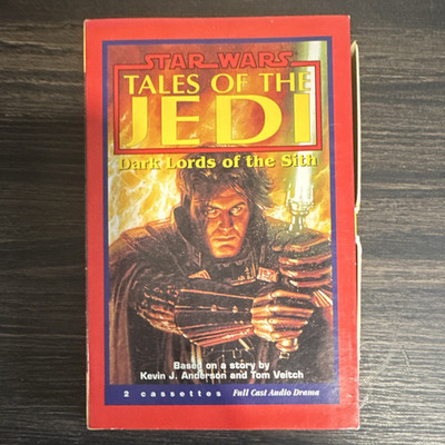 Star Wars Tales of the Jedi Dark Lords of the Sith Full Cast 2 Cassette 1995