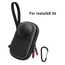Hard Case For Insta360 X6 PU Waterproof Carrying Case Shockproof Storage Bag