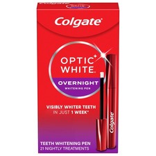 Colgate Optic White Overnight Teeth 0.08 Fl Oz (Pack of 1), 