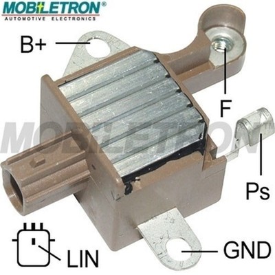 MOBILETRON Lichtmaschinenregler VR-H2005-190 12V B-Circuit Test Adaptor COM02
