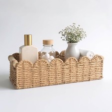 Toilet Paper Storage Basket for the Top of the Toilet Tank A Decorative and Func