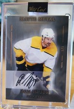Roman Josi 2026 Wild Card Matte Metal Auto 1/1