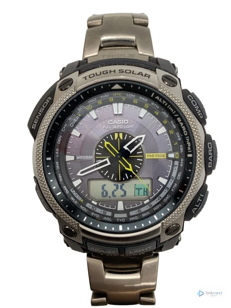Casio Pro Trek Titanium Wristwatches for sale | eBay