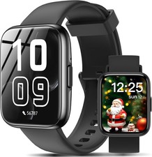 Smart Watch 1.83" HD Touchscreen Fitness Tracker Bluetooth Call for Android iOS