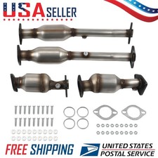 4pcs Catalytic Converter For 2005-2018 Nissan Frontier 4.0l Epa Stainless Steel