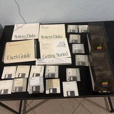 Vintage Apple Macintosh Floppy Dish User Guide Big Lot Untested Read Description
