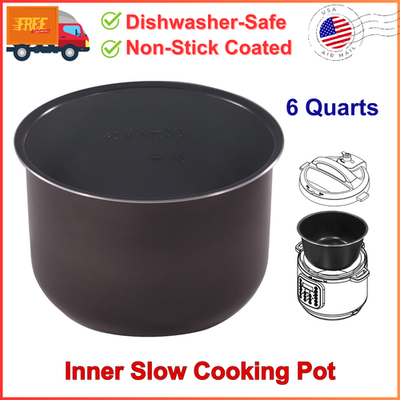 #ad #ad Replacement Inner Pot 6 Qt Non Stick Ceramic For Instant Pots Pressure Cooker $39.37