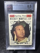 1961 Topps - High # All-Star Mickey Mantle #578 BVG 8.5 NM-MT+