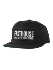 Fasthouse Men's Blockhouse Snapback Hat Speed Style Good Times Motocross BB Cap