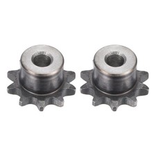 06B Chain Roller Sprocket 8mm Bore 3/8" Pitch 10 Tooth Type B Sprocket 2Pcs