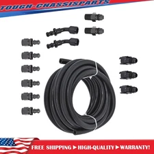 Fuel Injection Line Install Kit 25Feet For LS Conversion Fuel Filter Regulator