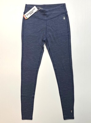 Women's SMARTWOOL Classic Thermal Merino BaseLayer Bottom NIGHTFALL BLUE HEATHER