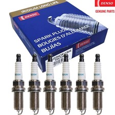 6pc Denso Iridium Power Sk20hr11 3421 Long Life Spark Plugs For Toyota Lexus