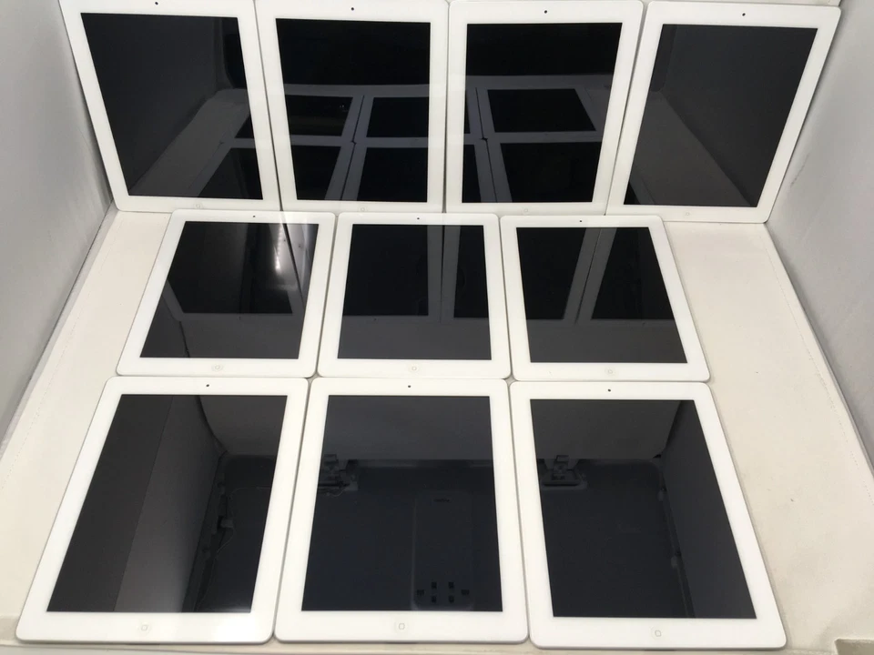 Лот из 10 Apple iPad 2 A1395 16GB Wi-Fi 9,7» белый планшетов MC996LL/A - протестирован - Изображение 2 из 4