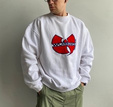 Vintage Wu Wear 1996 Wu-Tang Clan Crew Neck Hip Hop Sweatshirt L