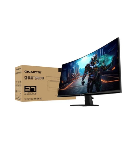 GIGABYTE - GS27QC - 27" VA Curved Gaming Monitor - QHD 2560x1440 - 165Hz/OC