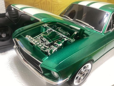 Nikko Drift Mustang 67 RC Car - Remote Control, Forward/Backward