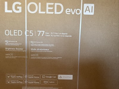 LG 77 Inch Class C5 Series OLED evo 4K UHD Smart webOS TV (2025)