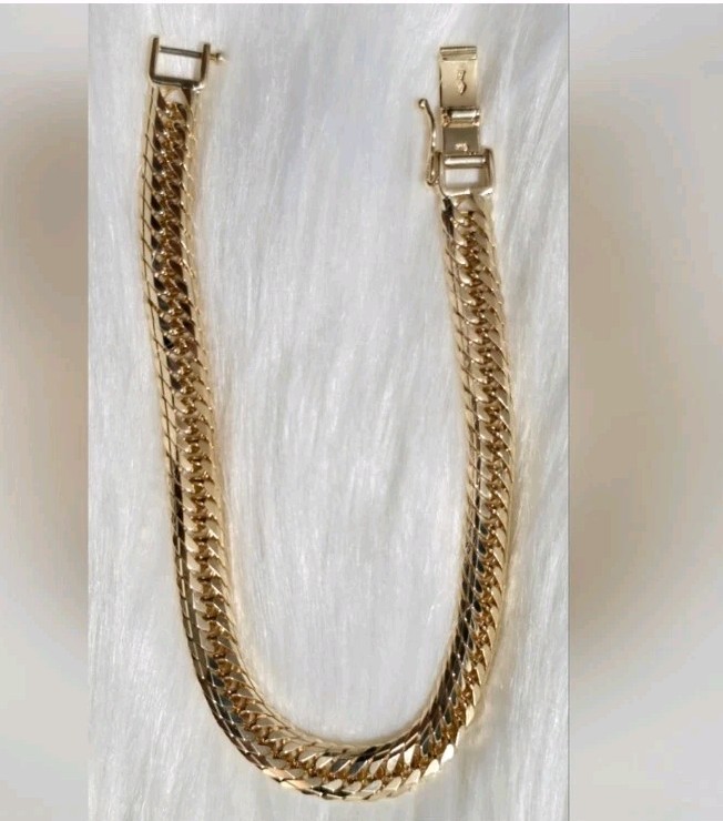 アクセサリー 18k bracelet 18cm JAPAN GOLD K18 MCUT 18CM BRACELET | eBay