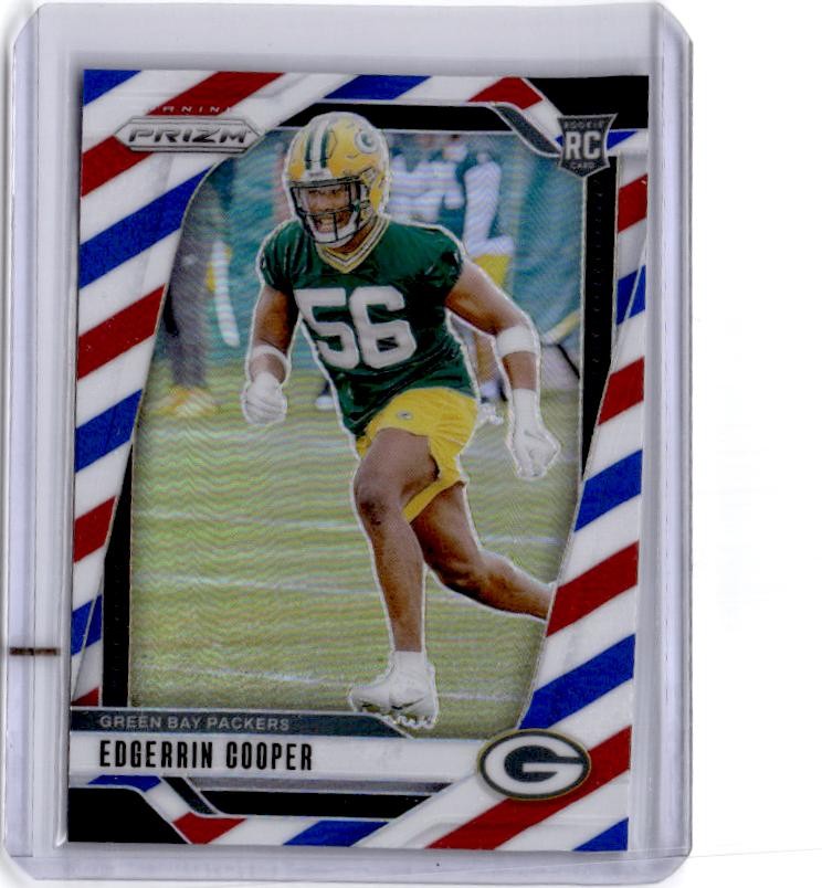 2024 Panini Prizm #331 Edgerrin Cooper Red White and Blue