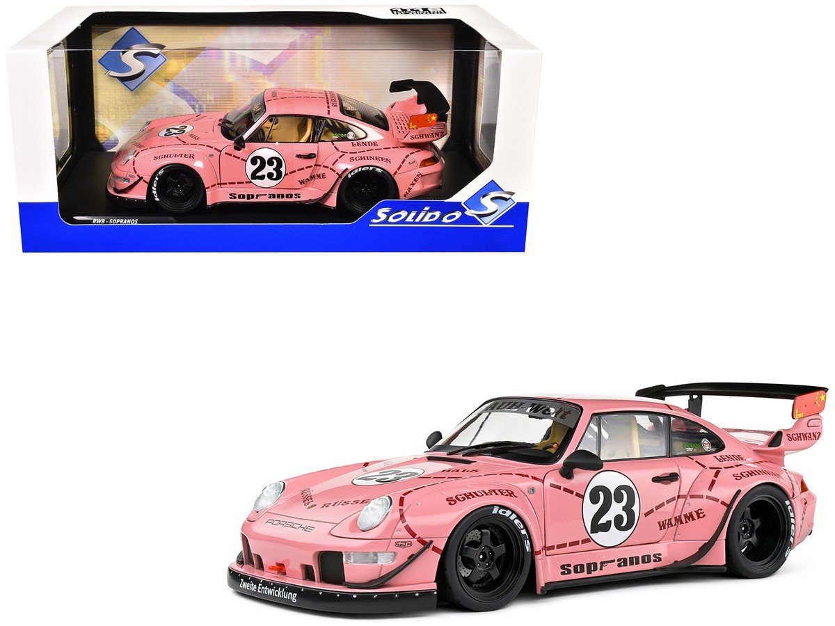 SOLIDO 2020 PORSCHE RWB BODYKIT PINK PIG #23 1/18 DIECAST MODEL
