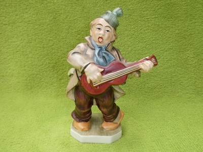 Friedel Musikspieler Figur Vintage
