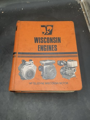 #ad Massive Vintage Wisconsin Heavy Duty Engines Parts Repair and Price Manual $119.99