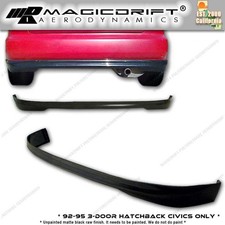 For Eg Honda Civic Type R Ctr 3d Hatch Hatchback Rear Bumper Lip Urethane For Eg Honda Civic Type R Ctr 3d Hatch Hatchback Rear Bumper Lip Urethane