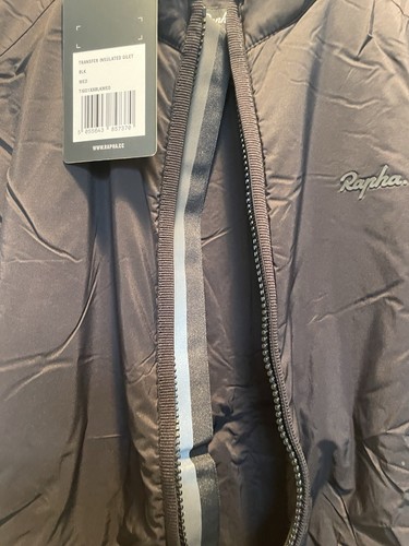 RAPHA Herren SCHWARZ Transfer Thermo Weste Fahrradweste Größe Medium Neu mit Etikett - Bild 5 von 22
